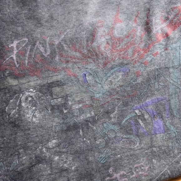 Pink Floyd Men’s T-Shirt XL Grunge Bandtee Distressed 90s Nostalgia Alt Rock - Picture 4 of 5